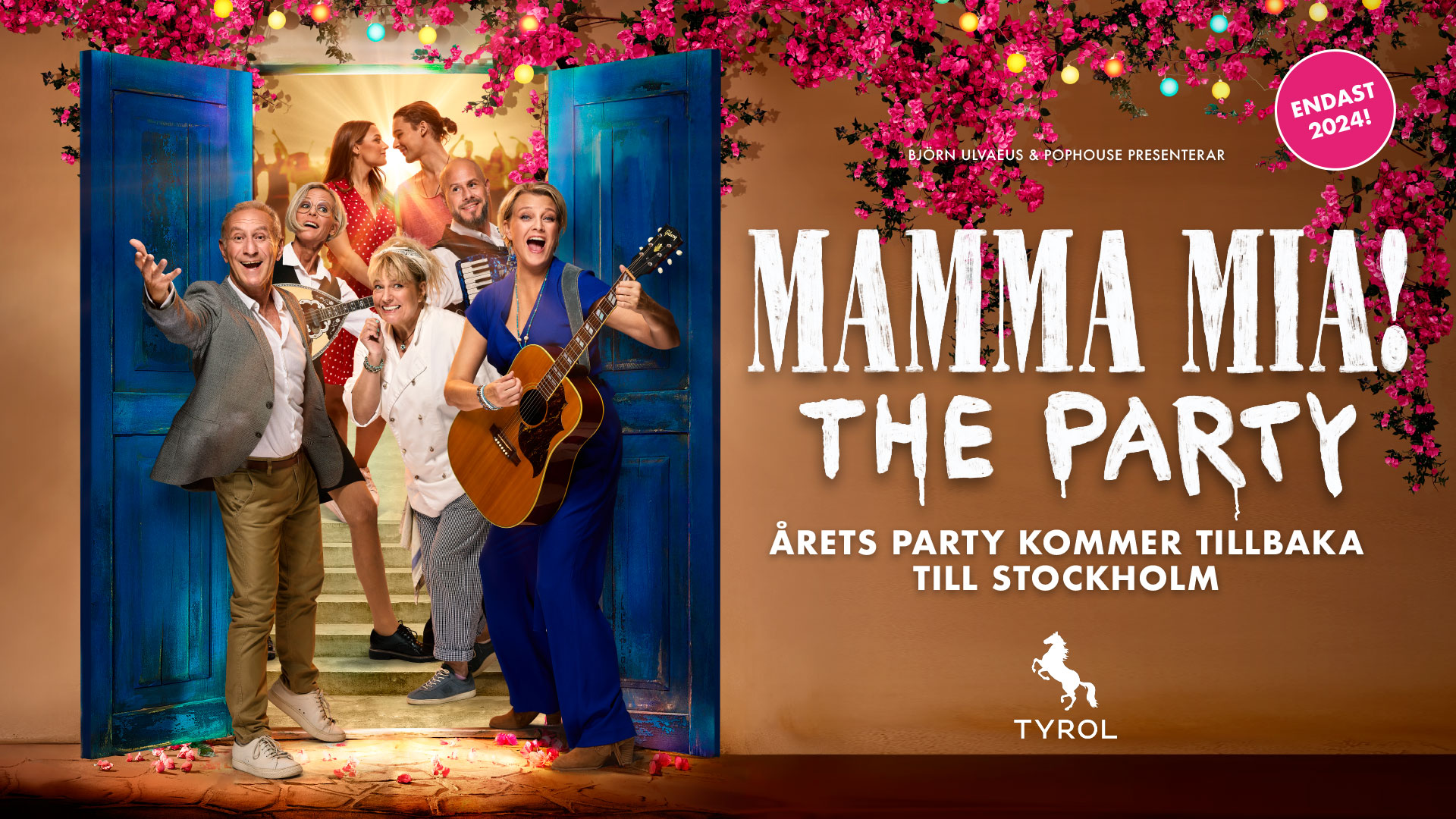 Vlkommen tillMamma Mia - the Party och kryssning med Viking Glory!!